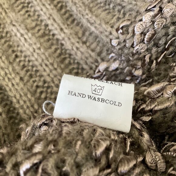 Vtg. Fairy, Whimsy Victorian Wool blend Button Cardigan women’s M Lace Ruffle - Picture 12 of 13